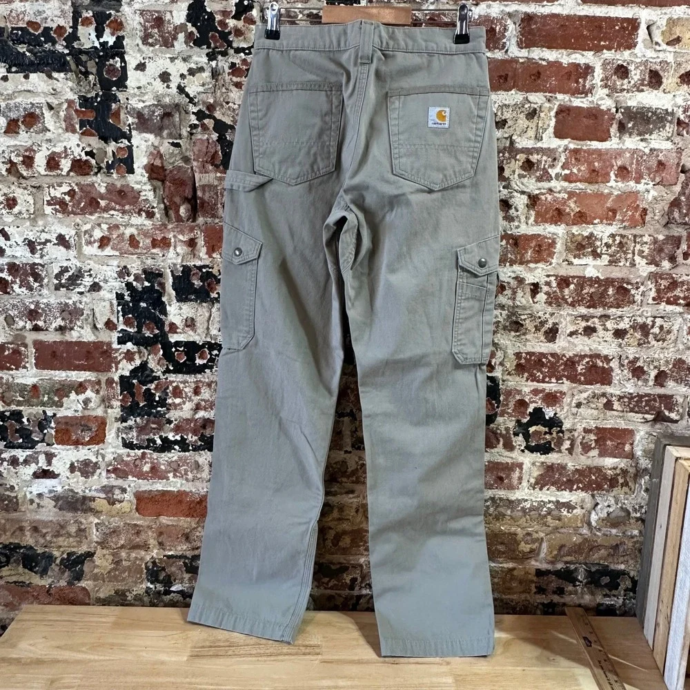 Carhartt B342 DES Cargo Pants Ripstop Workwear Men's Size 30x34 Desert